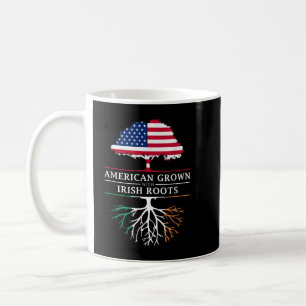 Caneca De Café American Grown with Irish Roots - Irlanda
