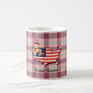 Caneca De Café American Happy Bear