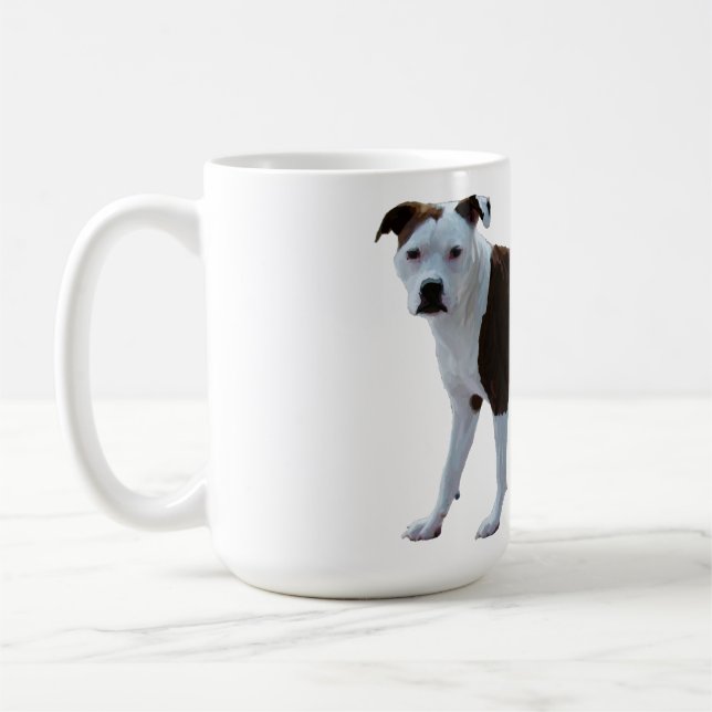 Caneca De Café American Staffordshire Terrier (Esquerda)