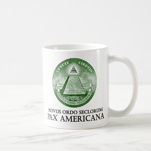 CANECA DE CAFÉ AMERICANA DO PAX (Direita)