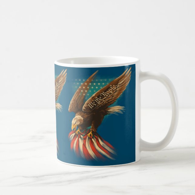 Caneca De Café Americana Vintage (Direita)