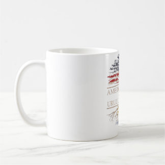 Caneca De Café Americano crescido com raízes uruguaias