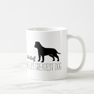 Caneca De Café Americano Staffordshire Terrier AmStaff Personaliz