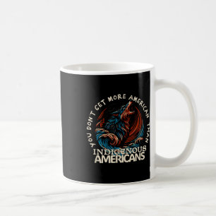 Caneca De Café Americanos nativos De Suporte Contra Trump