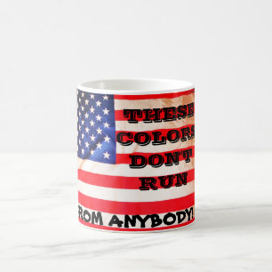 CANECA DE CAFÉ AMERICANOS SÃO CORAJOSOS  