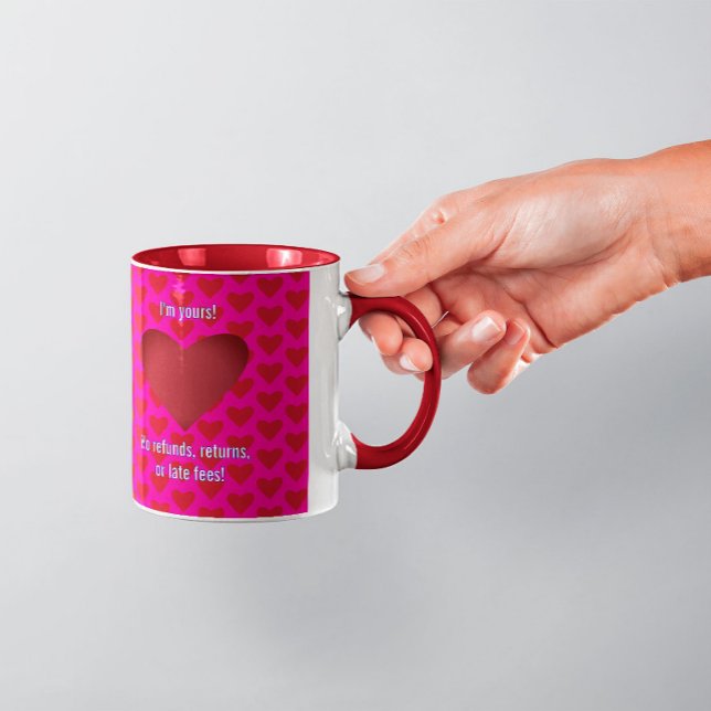 Caneca De Café Americus Video Eu Sou Seu no Dia dos Namorados #1 (Criador carregado)