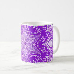 Caneca De Café Ametyst Mandala