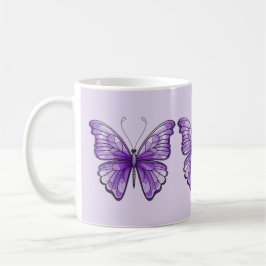 Caneca De Café Ametyst Wings Mug