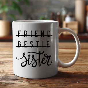 Caneca De Café Amiga Fofa Melhor Amiga Irmã