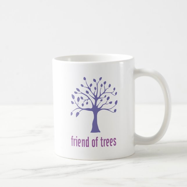 Caneca De Café Amigo das Árvores (Direita)