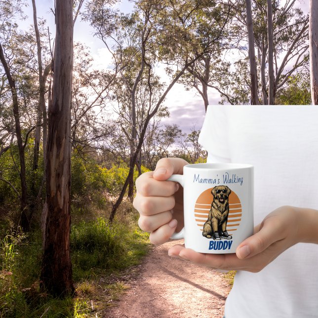 Caneca De Café Amigo de Caminhada da Mamãe (Cute)
