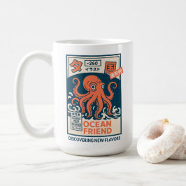 Caneca De Café Amigo do Oceano