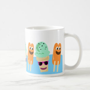 Caneca De Café Amigos congelados do deleite