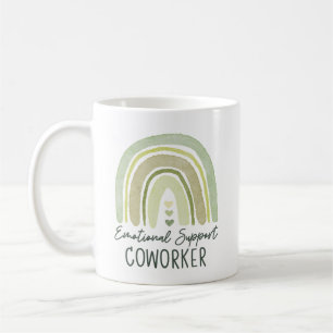 Caneca De Café Amigos do Colega de Colaboração de Suporte Emocion