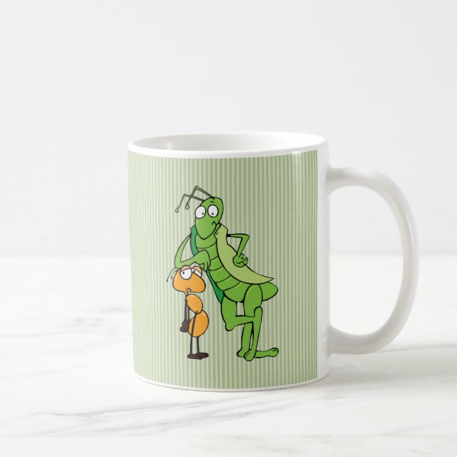Caneca De Café Amigos do inseto (Direita)