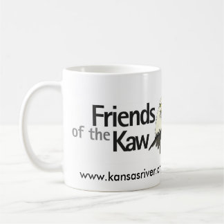 Caneca De Café Amigos do Kaw, www.kansasriver.org