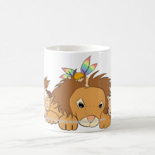 Caneca De Café Amigos do leão