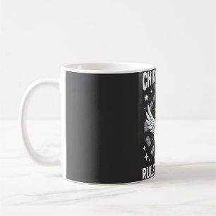 Caneca De Café Amigos do Pé de Galinha Dominam o Galinheiro