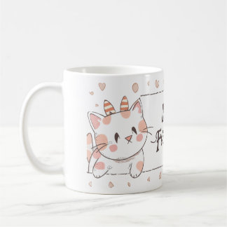 Caneca De Café amigos dos gatos bonitos