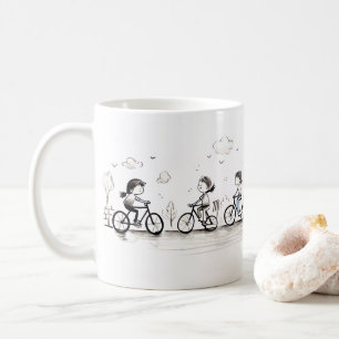 Caneca De Café Amigos E Lembranças Doces