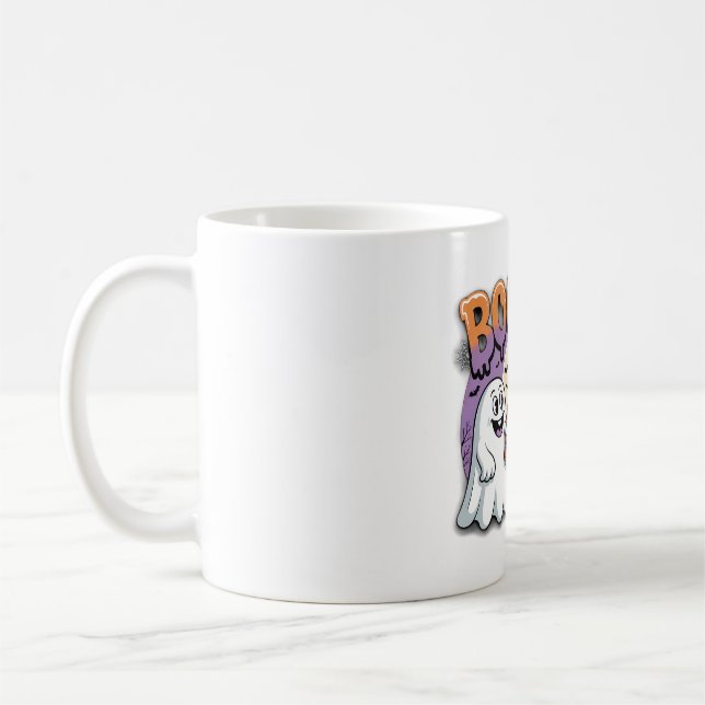 Caneca De Café Amigos Fantasmas aplaudem com o Boo Brew (Esquerda)