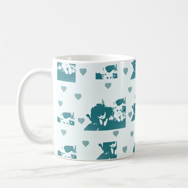 Caneca De Café Amigos Felinos. (Esquerda)