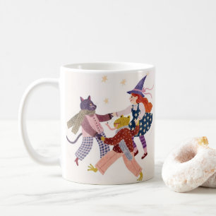 Caneca De Café Amigos magia Whimsical Kind_Ones Cozy Café Mu