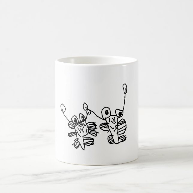 Caneca De Café Amigos monstruosos (Centro)