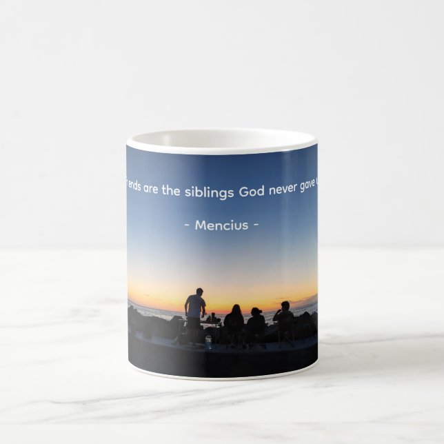 Caneca De Café Amigos Mug com Sunset (Centro)
