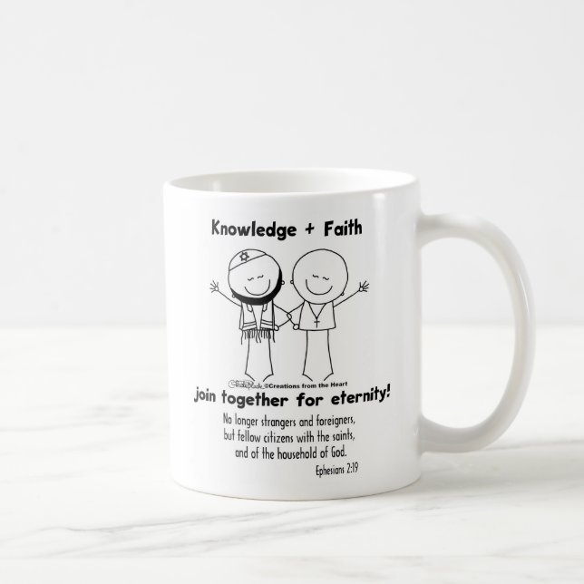 Caneca De Café Amigos para a Eternidade (Direita)