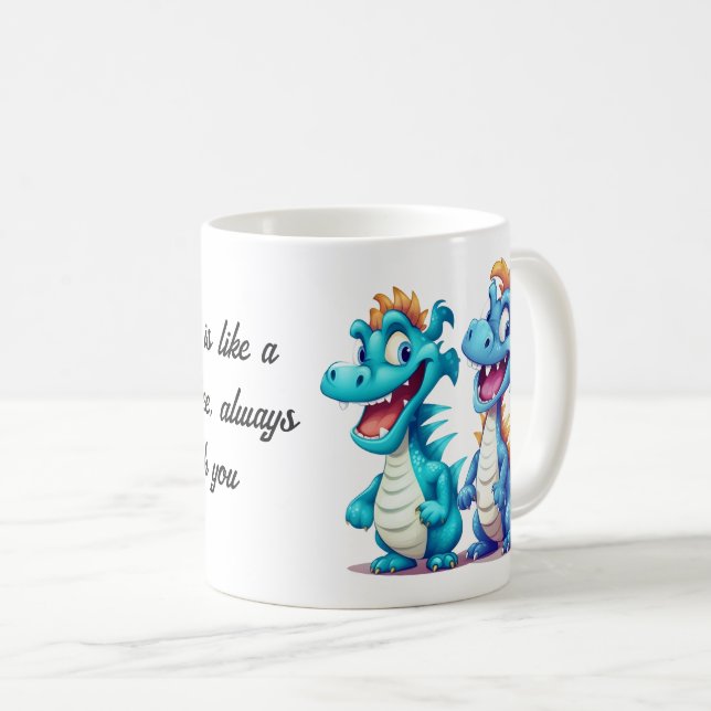 Caneca De Café Amigos para sempre (Frente Esquerda)
