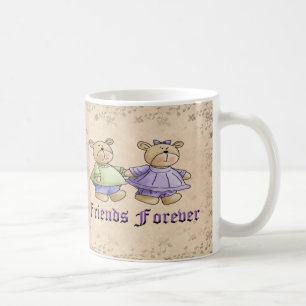 Caneca De Café Amigos para sempre