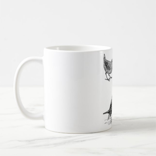 Caneca De Café Amigos passarinhos curiosos (Esquerda)
