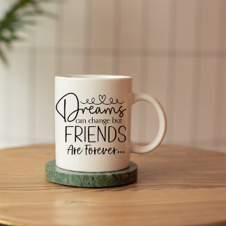Caneca De Café Amigos são para sempre