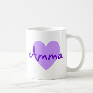 Caneca De Café Amma no roxo