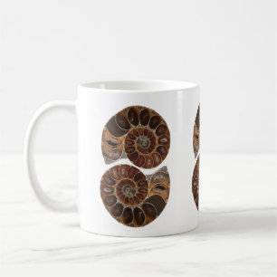 Caneca De Café Ammonite Fossils Mug