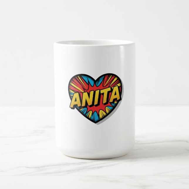 Caneca De Café Amo Anita (Centro)