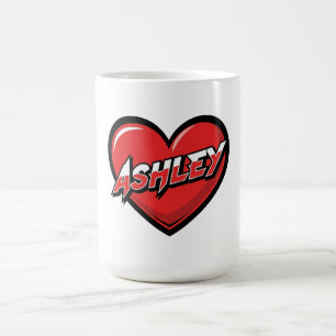 Caneca De Café Amo Ashley