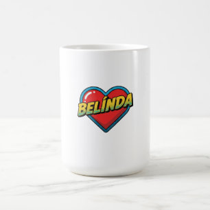 Caneca De Café Amo Belinda