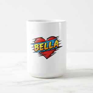 Caneca De Café Amo Bella