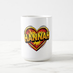 Caneca De Café Amo Hannah
