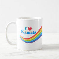 Amo Kamala Cute Eleição Rainbow, Mulher Tribl
