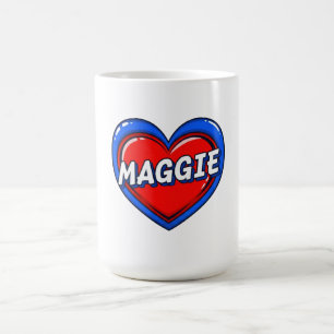 Caneca De Café Amo Maggie