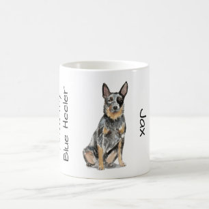 Caneca De Café Amo Meu Blue Heeler