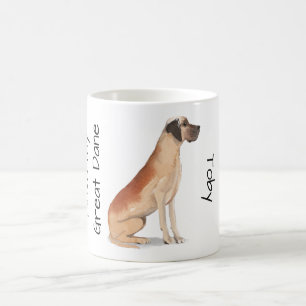 Caneca De Café Amo meu Great Dane