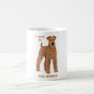 Caneca De Café Amo Meu Terrier Irlandês