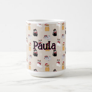Caneca De Café Amo meus gatos