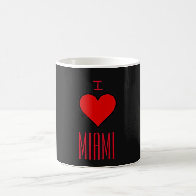 Caneca De Café Amo Miami~ MUG, PERSONALIZE-O! (Centro)