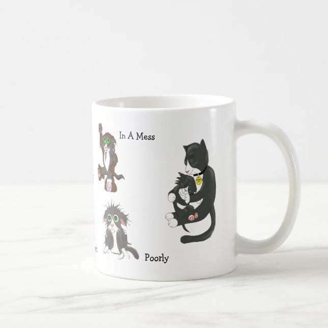 Caneca De Café Amo Minha Mãe (Direita)