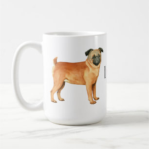 Caneca De Café Amo o meu Petit Brabancon